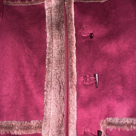 Plum Winter Coat - Picture 6 of 6